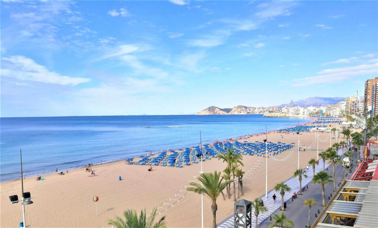 Primera Linea De Playa Frente Al Mar Benidorm Extérieur photo