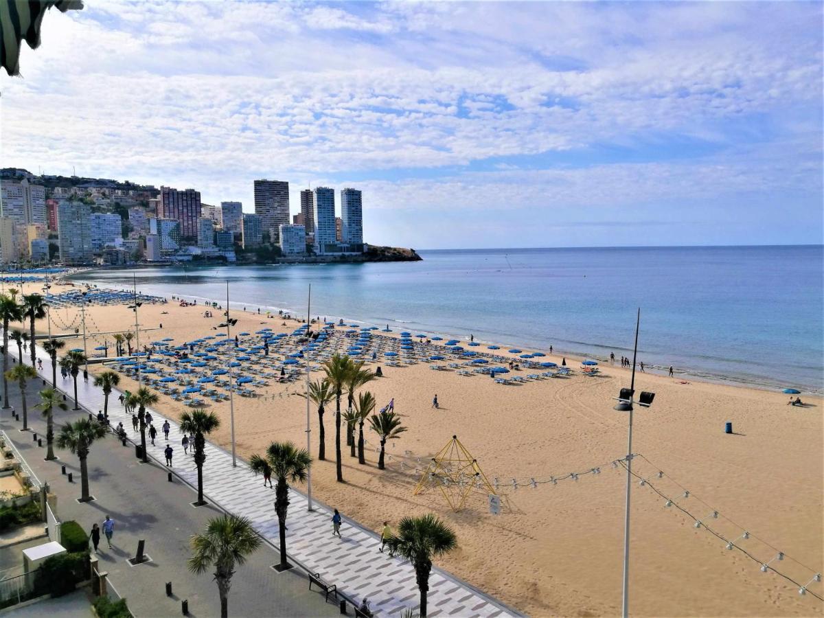 Primera Linea De Playa Frente Al Mar Benidorm Extérieur photo